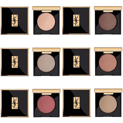 YSL eye shadows